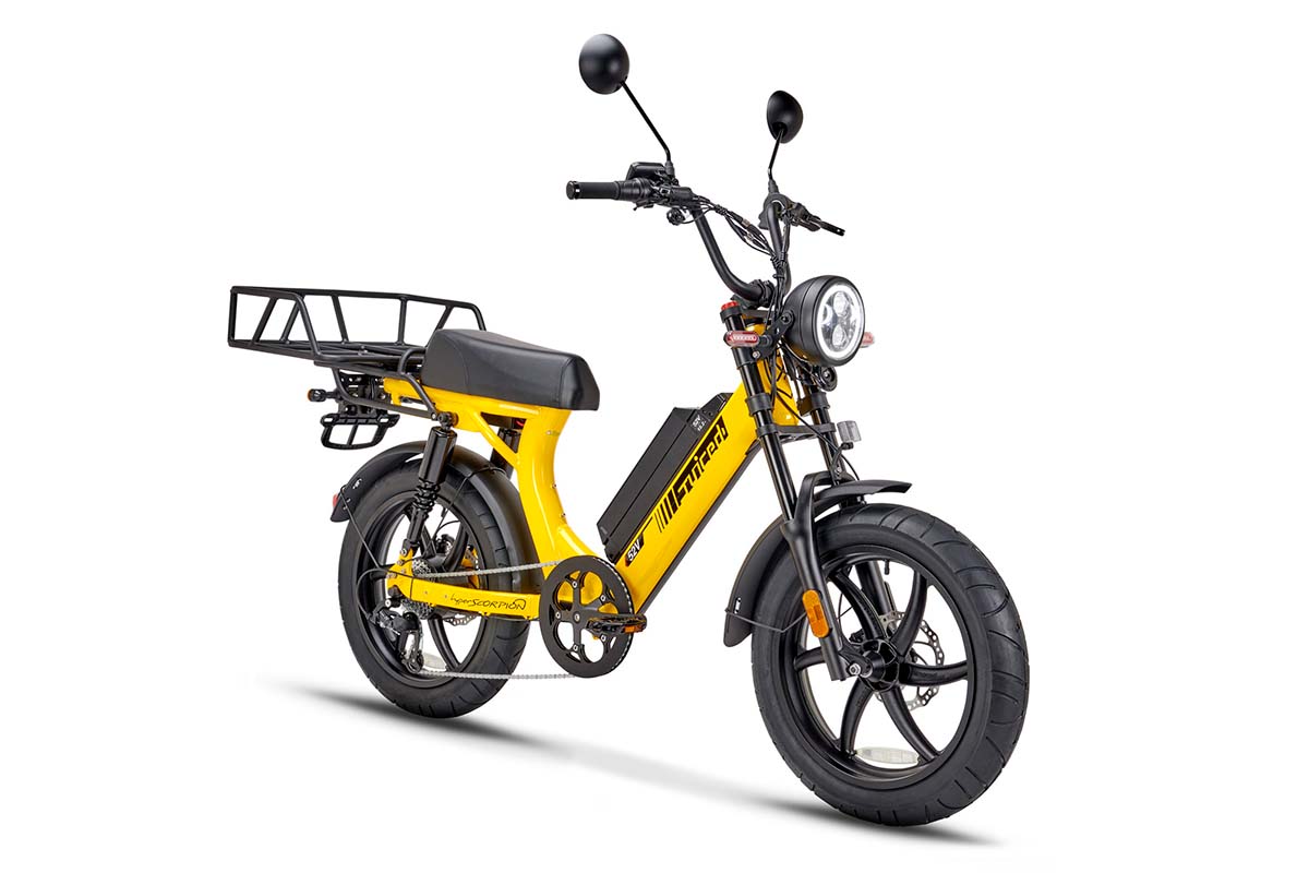 Closeout HyperScorpion Express: Electric Delivery Bike by Juiced Bikes