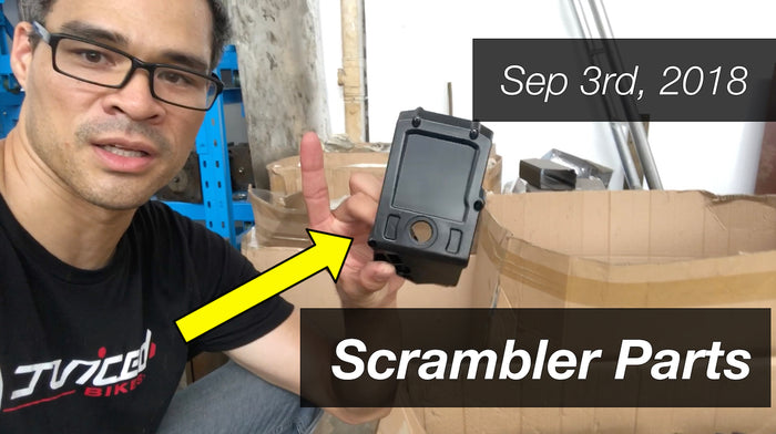 September 3rd - Checking on Scrambler Parts